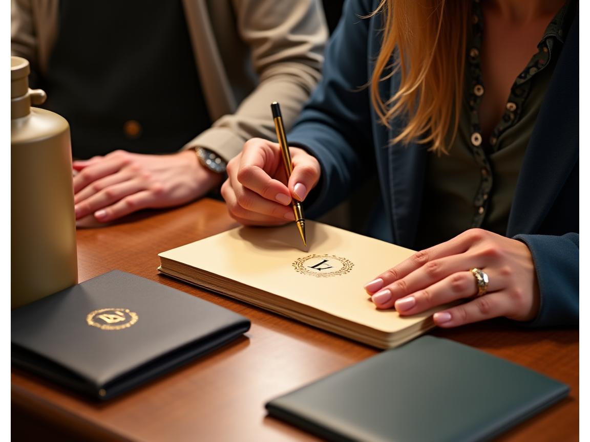 Animation personnalisation en boutique de luxe